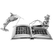 Metal Earth The Old Man & The Sea Book Sculpture